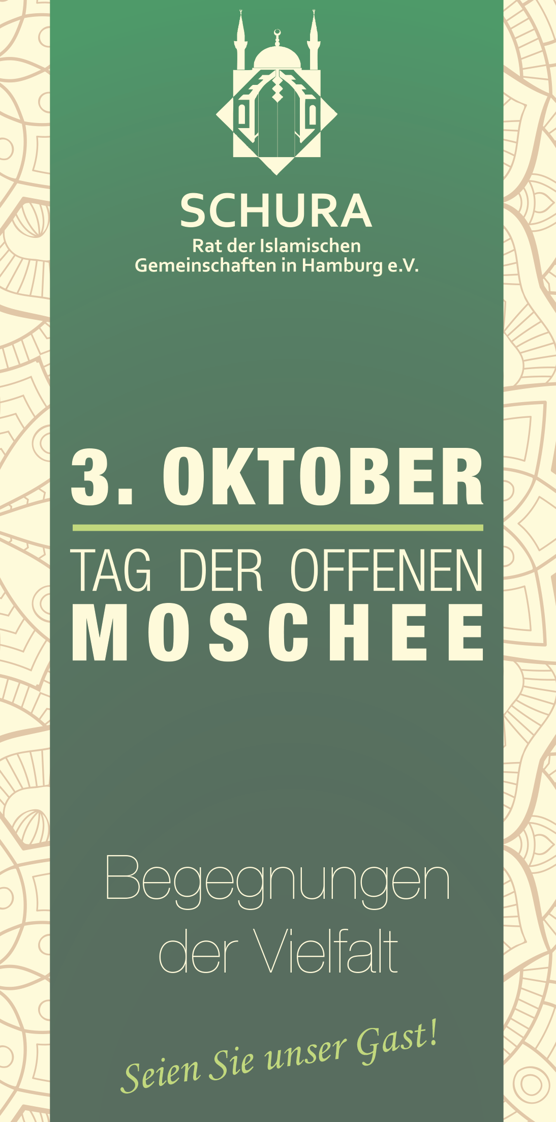 Mehr über den Artikel erfahren [:de]3. Oktober: Tag der offenen Moschee – Begegnung der Vielfalt[:]